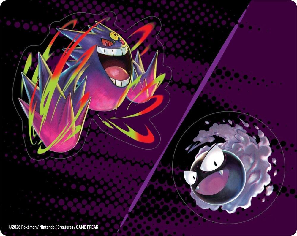 Pokémon Ascended Heroes Tech Sticker Collection - Gastly image 3