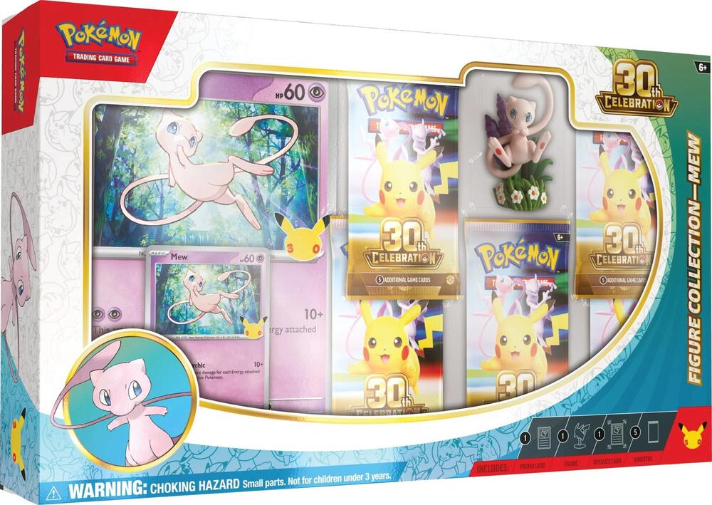 Pokémon 30th Celebration Figure Collection - Mew front