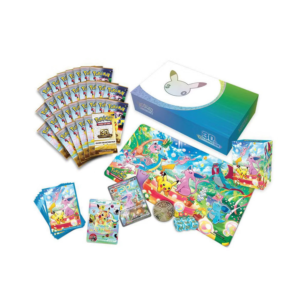 Pokémon 30th Celebration Ultra-Premium Collection - Day contents