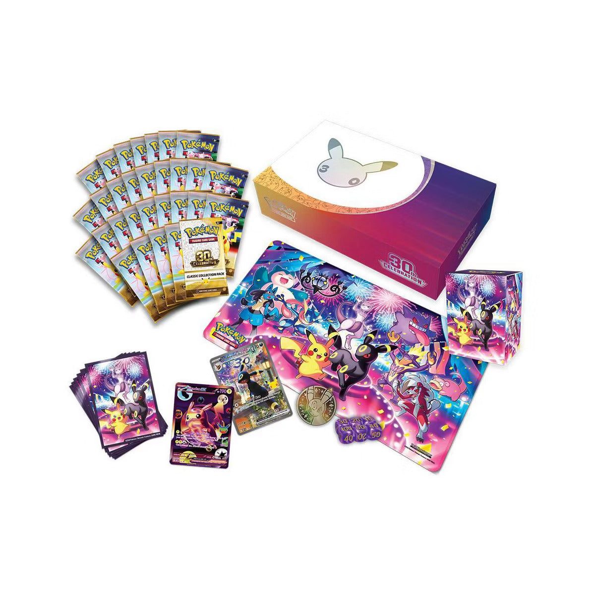 Pokémon 30th Celebration Ultra-Premium Collection - Night contents